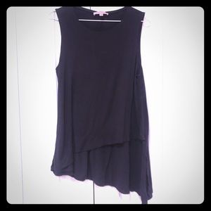 Philosophy Layered tunic tank top